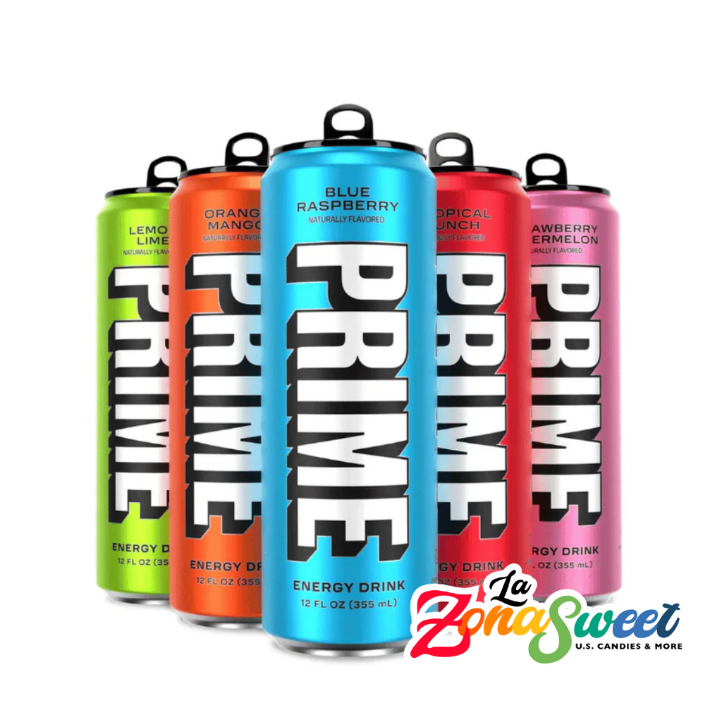 Bebida Energética Prime Blue Raspberry (355ml) | PRIME