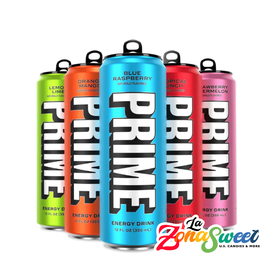 Bebida Energética Prime Blue Raspberry (355ml) | PRIME