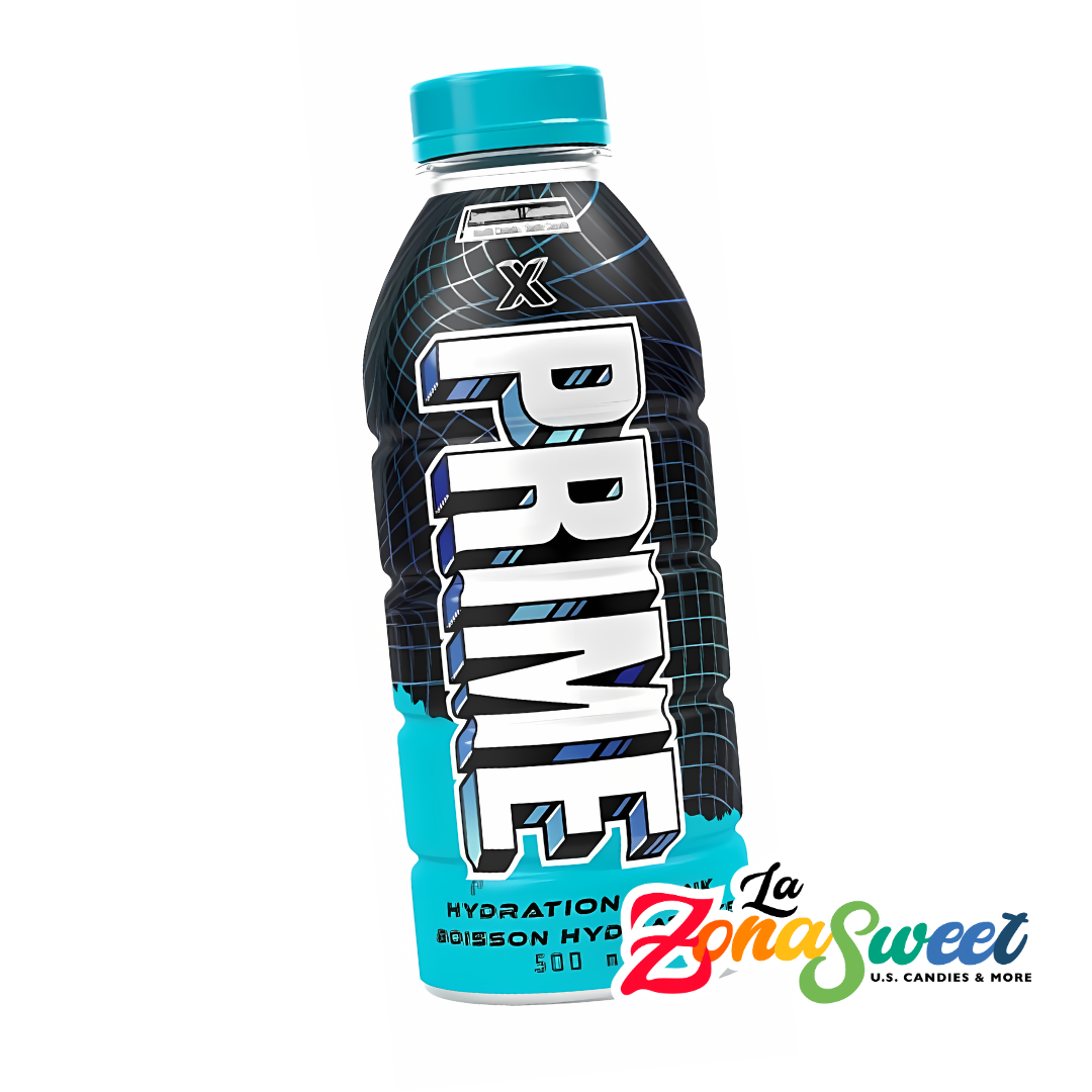 Prime Bebida Edición X Azul (500ml) | PRIME – La Zona Sweet