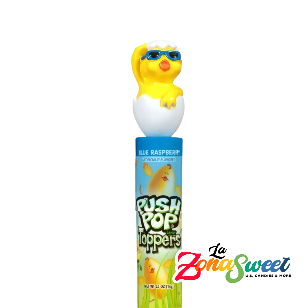 Push Pop Toppers "Pollito" (14g) | BAZOOKA