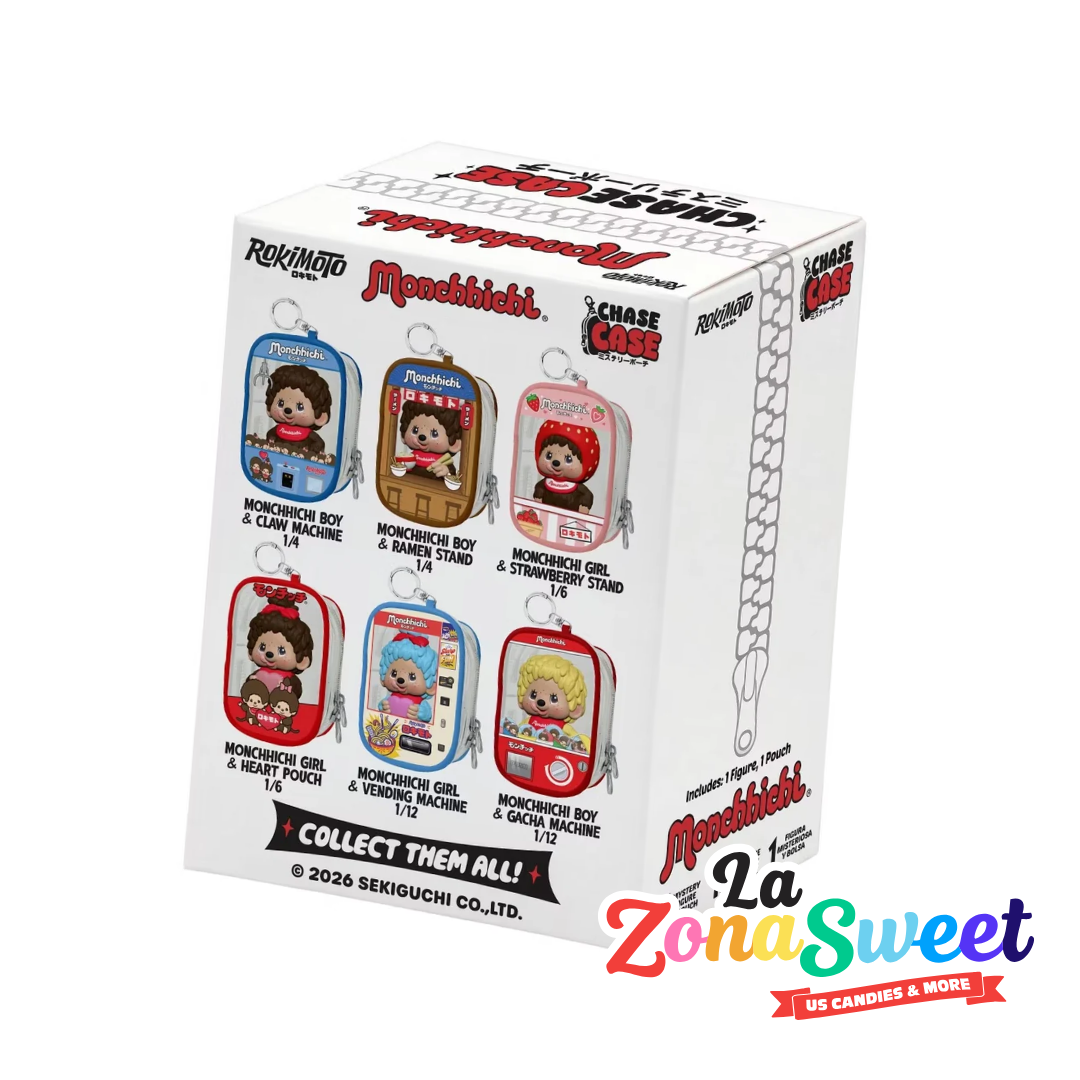 1 Set Figura Misteriosa Monchhichi + Chase Case | ROKIMOTO