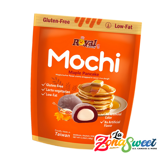 Mochi Sabor Maple Pancake (12 pz) (180g) | ROYAL FAMILY