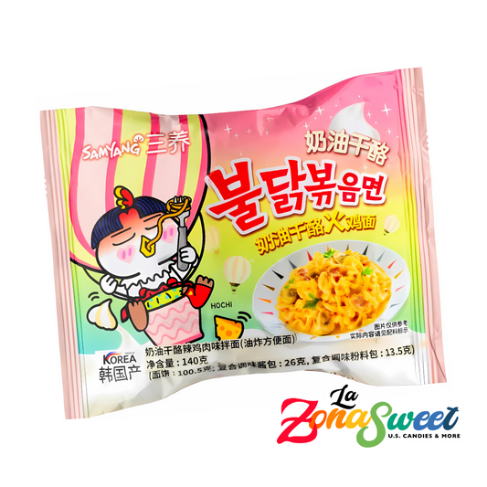 Sopa Instantánea Buldak Carbonara Cream (140g) | SAMYANG