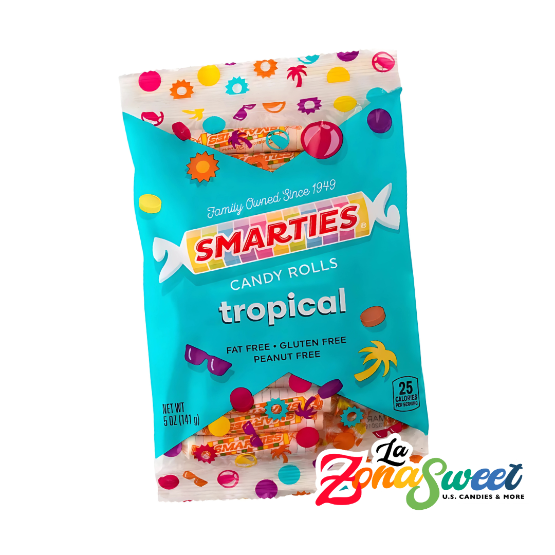 Dulces en Rollo Tropical (141g) | SMARTIES