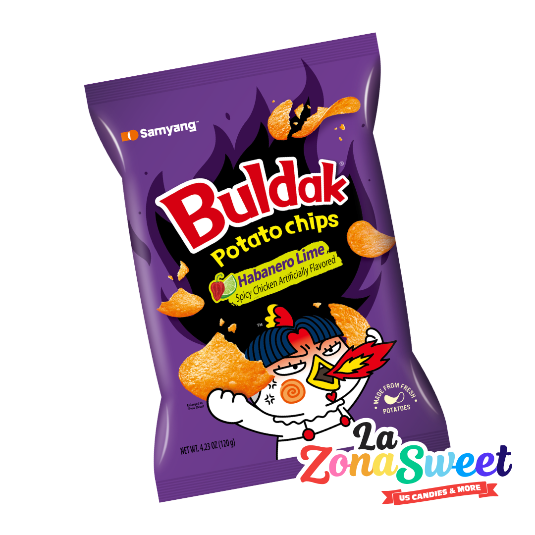 Papas Buldak Habanero Lime (120g) | SAMYANG