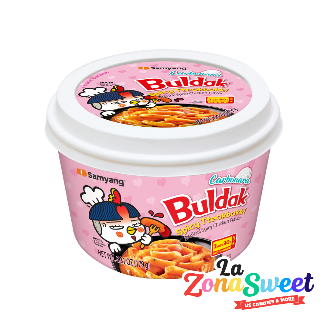 Buldak Spicy Topokki Carbonara (179gr) | SAMYANG