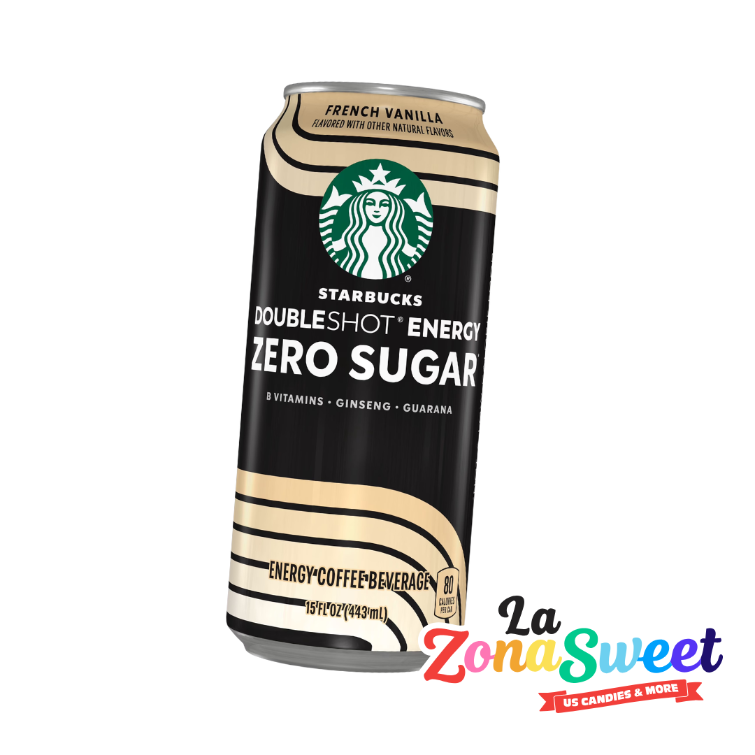 Bebida Starbucks Double Shot Energy Zero Sugar French Vanilla (443ml) | STARBUCKS