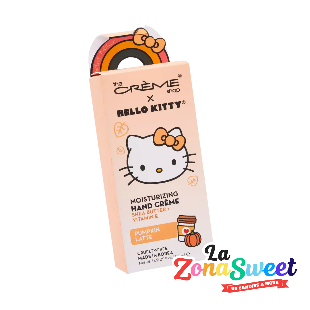 Crema Para Manos Pumpkin Latte Edición Limitada Hello Kitty (50ml) | THE CRÉME SHOP