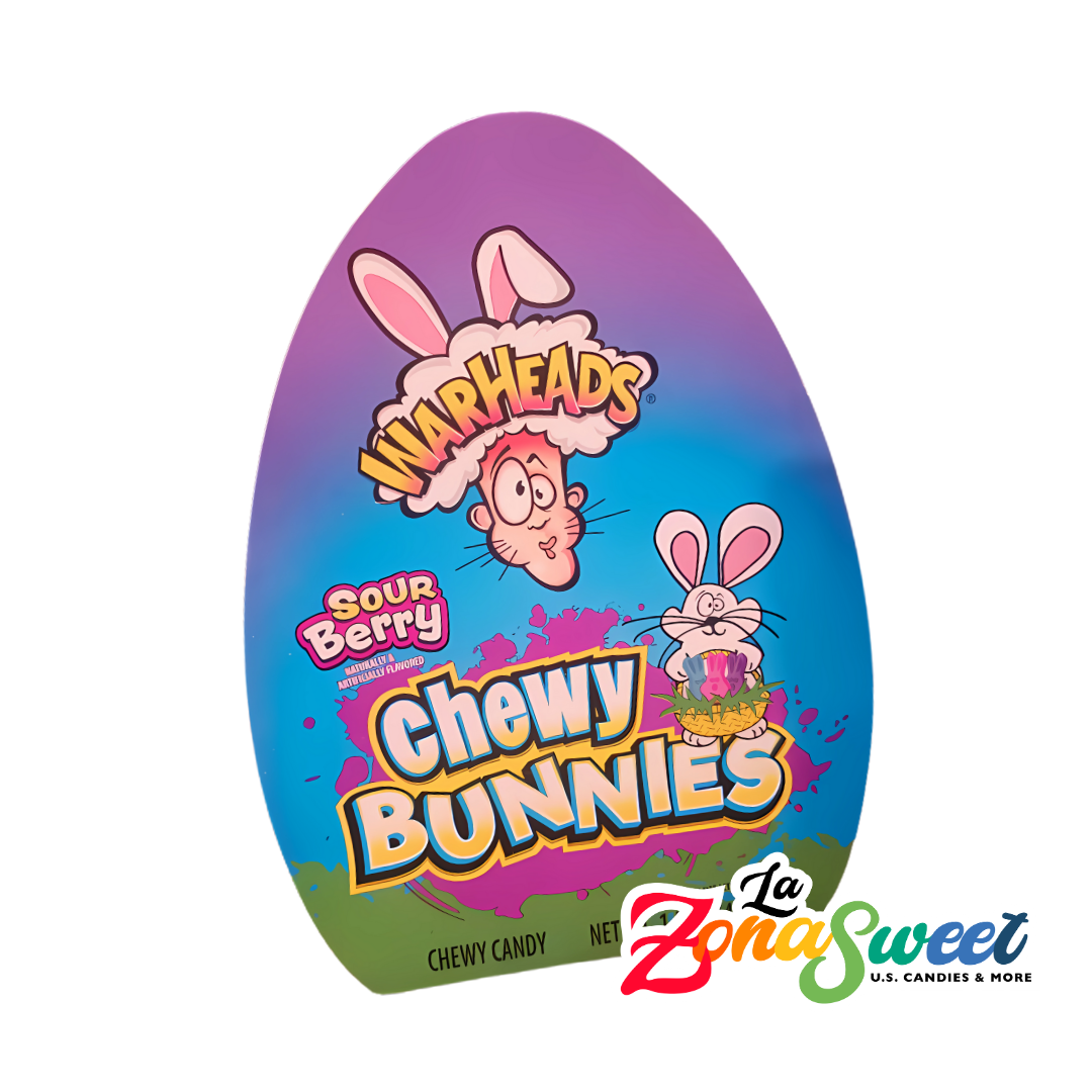 Caramelo Suave Sour Berry Bites Edición Pascua (42grs) | WARHEADS