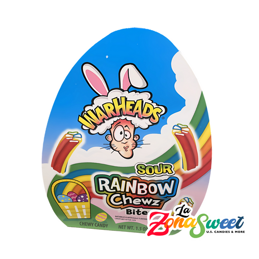 Caramelo Suave Sour Rainbow Bites Edición Pascua (42grs) | WARHEADS