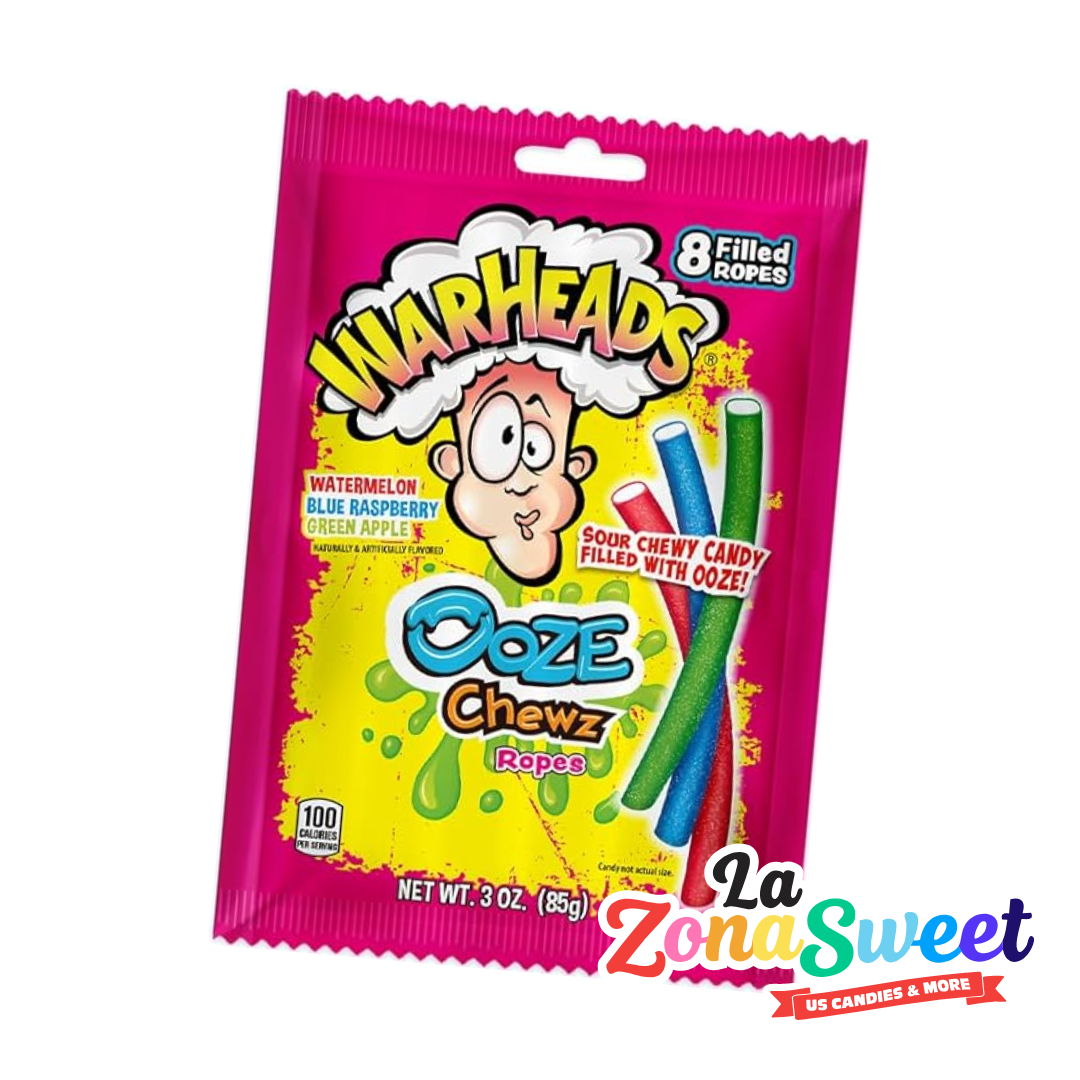 Warheads Ooze Chewz Ropes (85gr) |  WARHEADS