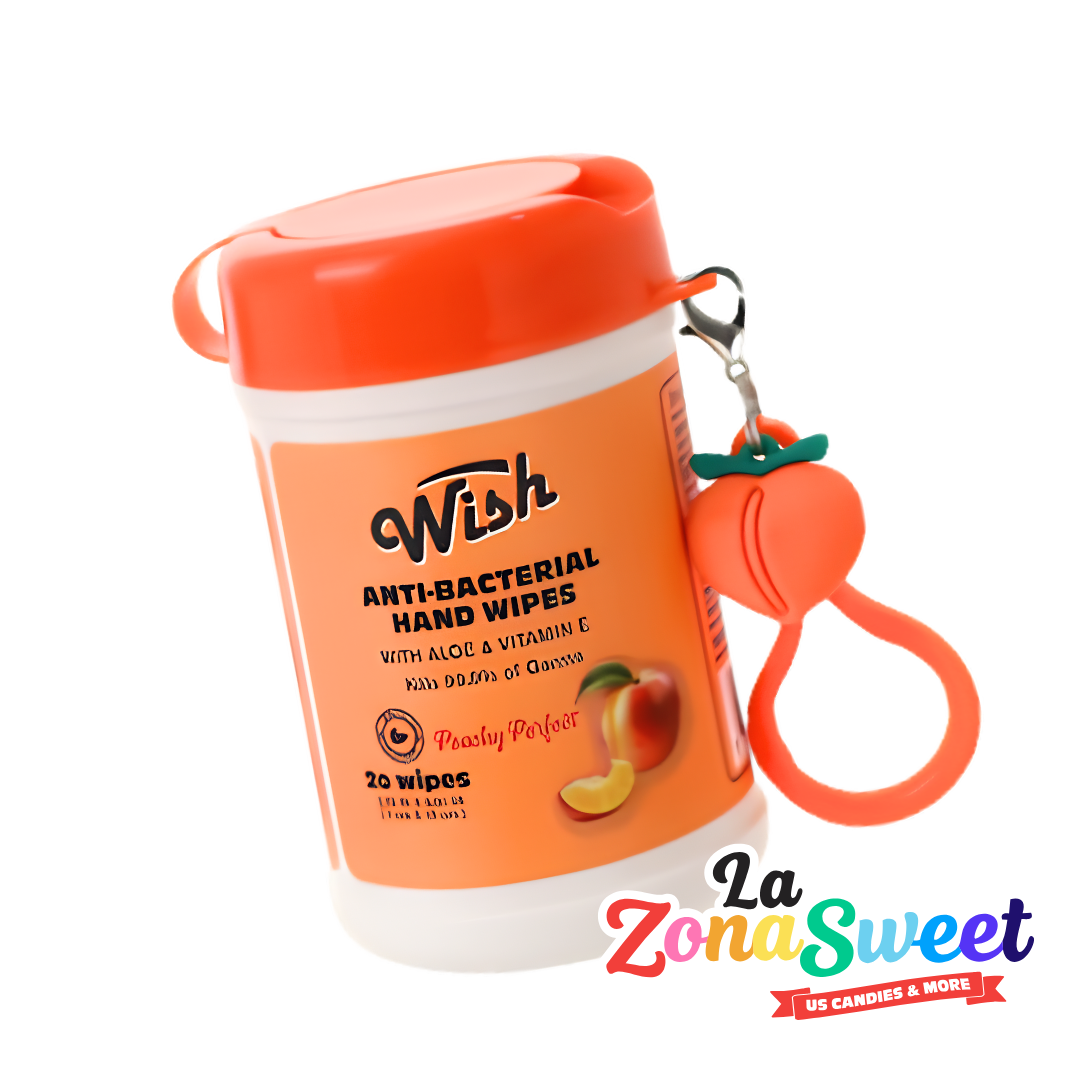 Toallitas Antibacteriales con Aloe - Peachy Perfect | WISH