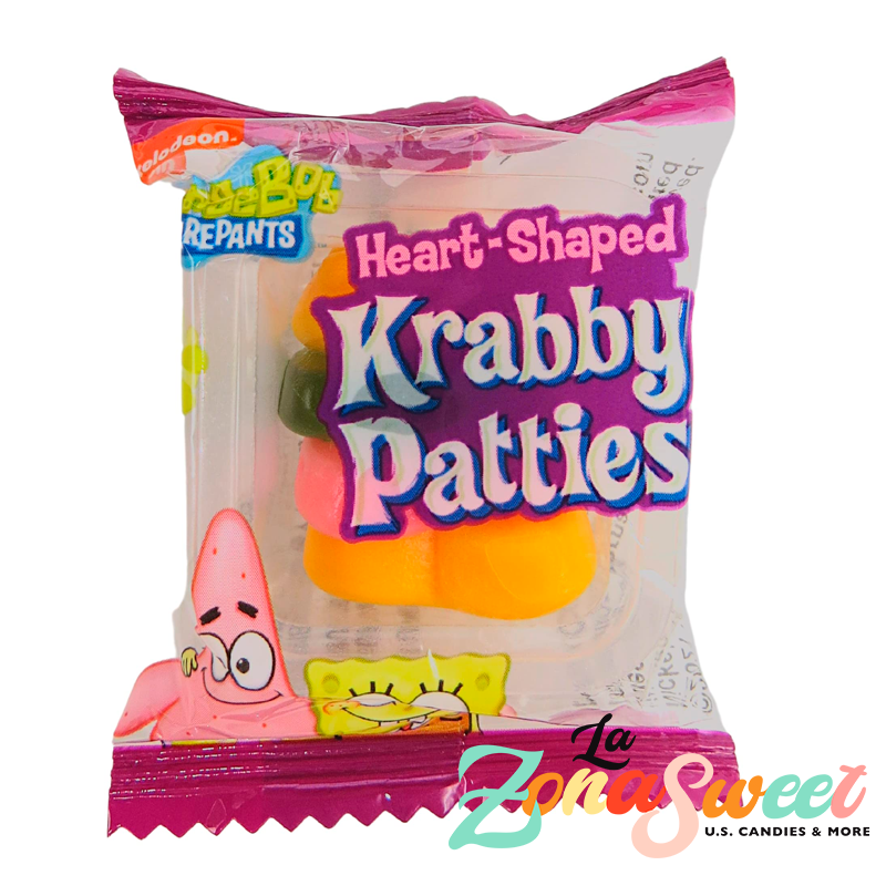 Heart-Shaped Krabby Patties (9g) (1pz) | FRANKFORD