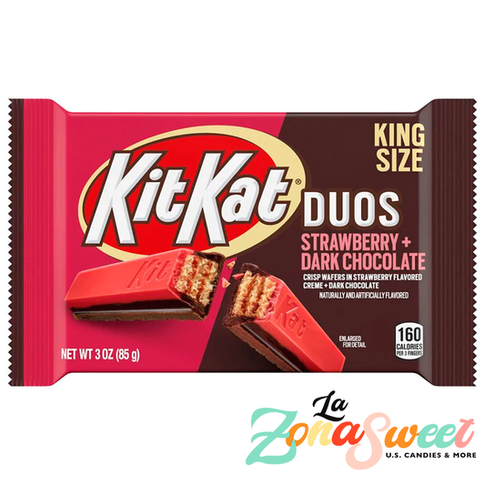 KitKat Duos Strawberry+Dark Chocolate (42g) | HERSHEY'S