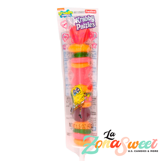 Krabby Patties Brocheta San Valentín (42g) | FRANKFORD