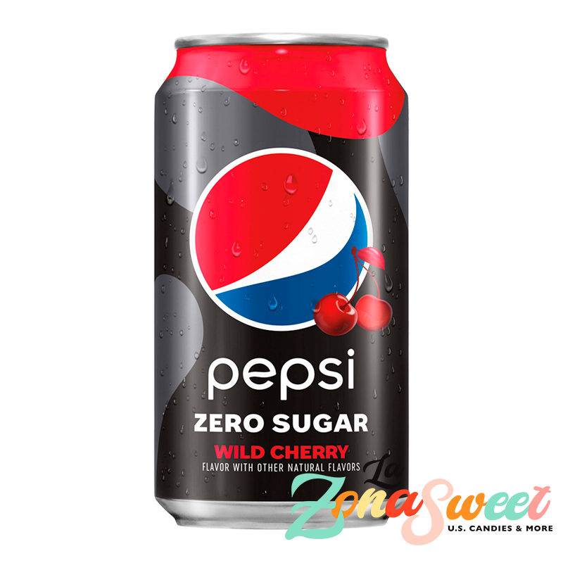 Pepsi Wild Cherry Zero Sugar (355ml) | PEPSICO