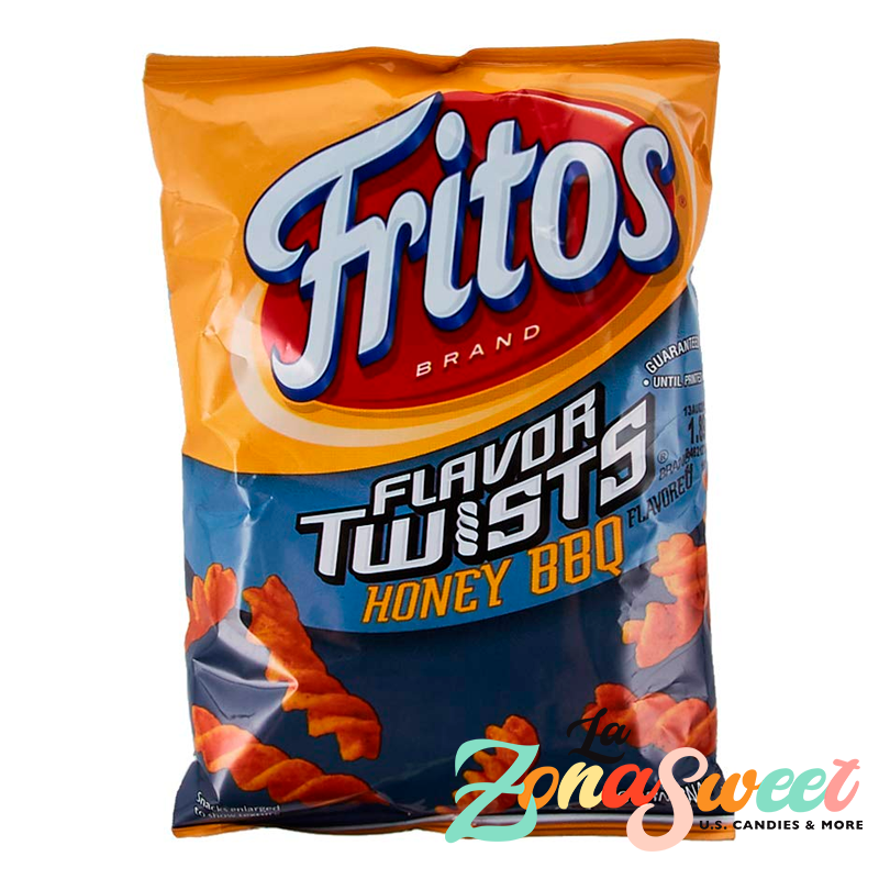 Fritos Sabor Twists Honey BBQ (262.2gr) | FRITO LAY
