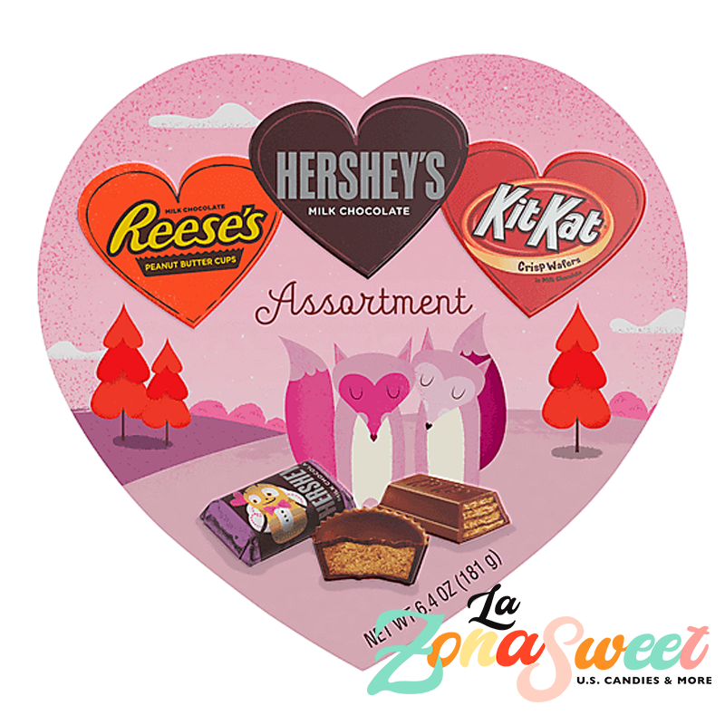 Milk Chocolate San Valentín Corazones (184g) | HERSHEY´S